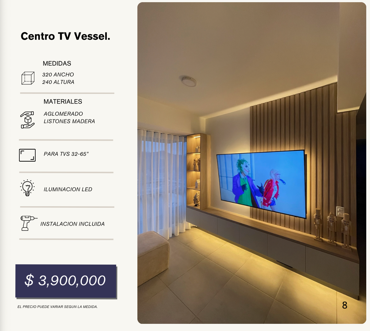 Centro TV Vessel